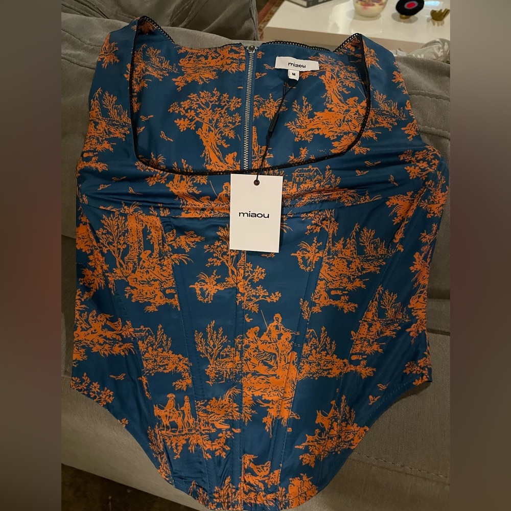 miaou Campbell corset top